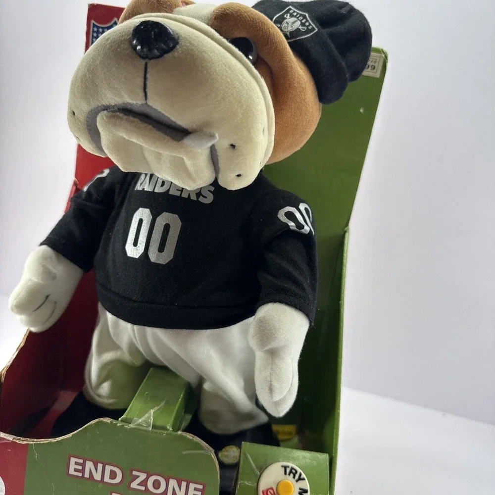 VINTAGE ✨Gemmy ✨Raiders NFL‎ ✨Endzone Dancer Dog✨ 2004✨Extremely Rare✨HTF